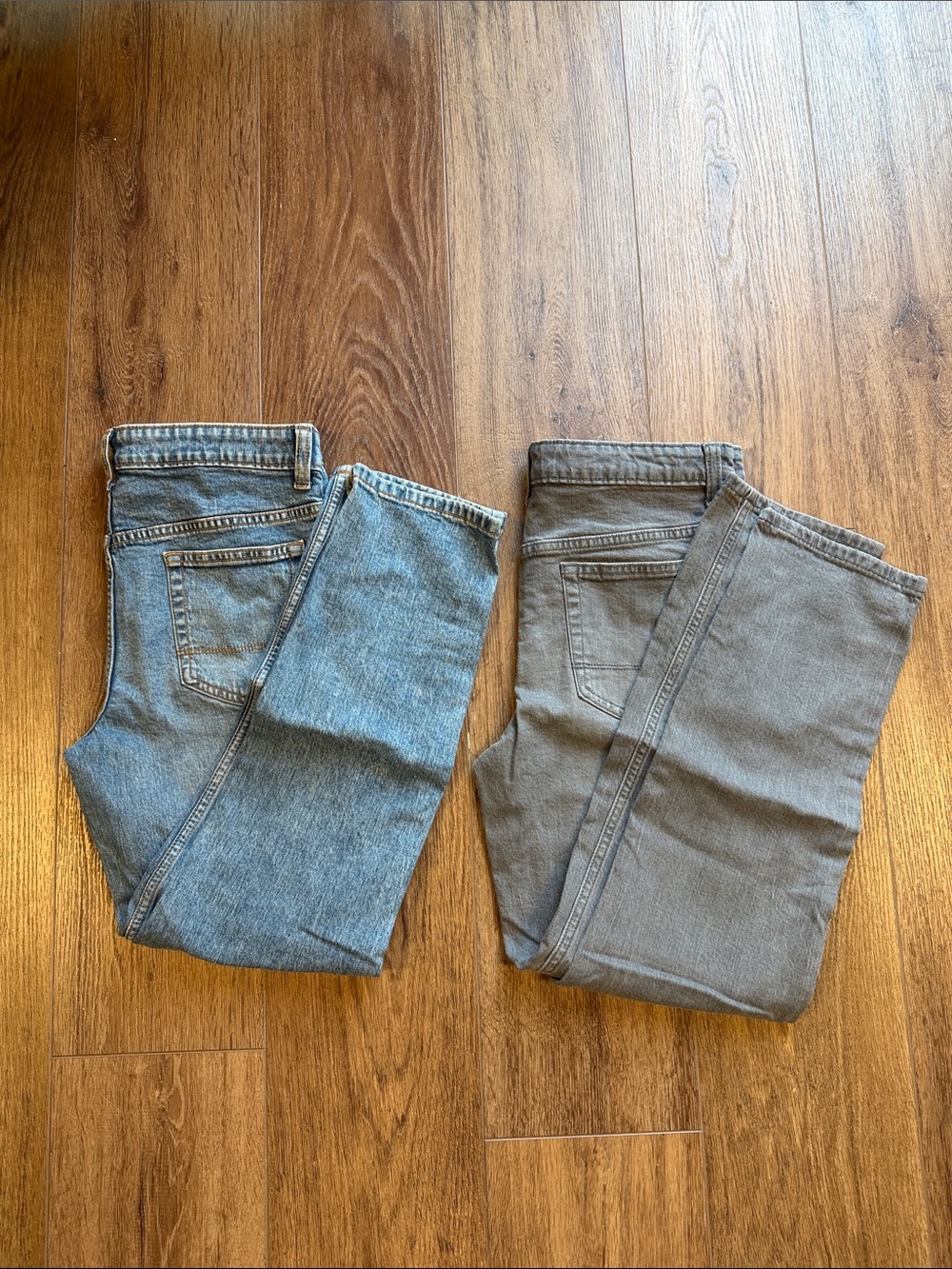 Cat & Jack Two-Pack Kids Jeans - Blue and Gray Denim